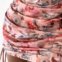 Women'S Sling Printed Sleeveless Dress - Thumbnail 2