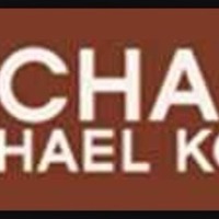 Michael Kors Men's Serrano Stripe Camel Tie - Thumbnail 1