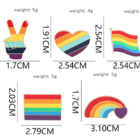 PRIDE PINS ( SET / 5 pcs )   - Thumbnail 6
