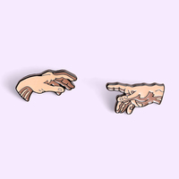 THE CREATION OF ADAM ( Set / 2 pcs ) - Thumbnail 1