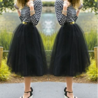 Fashion Sexy Gauze Skirts - Thumbnail 3