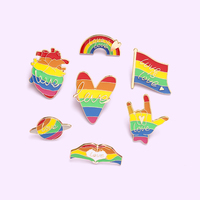 LOVE IS LOVE PINS ( Set / 7 pcs ) - Thumbnail 1