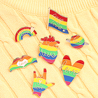 LOVE IS LOVE PINS ( Set / 7 pcs ) - Thumbnail 2