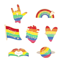 LOVE IS LOVE PINS ( Set / 7 pcs ) - Thumbnail 3