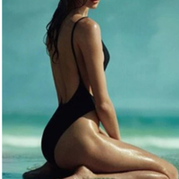 Backless Women Sexy One Piece Swimsuit - Thumbnail 3