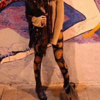 Fashion Moon Elastic Force Long Pants - Thumbnail 4