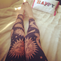 Fashion Moon Elastic Force Long Pants - Thumbnail 1