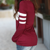 Long Sleeve Casual T-Shirt - Thumbnail 1