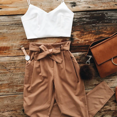 Sling sexy two-piece pants