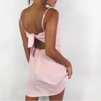 Sling Summer Stylish One Piece Dress - Thumbnail 1