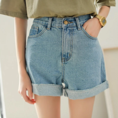 Casual High Waist Shorts