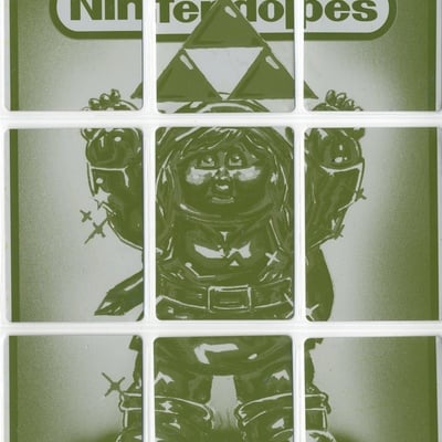 Luxurious link / gild ed 9 plate puzzle sets
