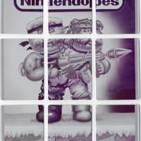 Contra DICK / Up, Up, Down, Down, Left, Right, Left, Right, B, ABE 9 Plate Puzzle Sets - Thumbnail 1