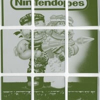 Contra DICK / Up, Up, Down, Down, Left, Right, Left, Right, B, ABE 9 Plate Puzzle Sets - Thumbnail 2