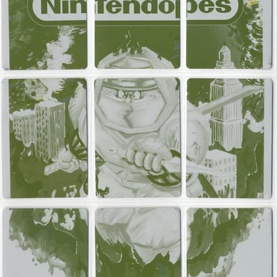 Ninja gaetan / sam urai 9 plate puzzle sets