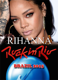 RIHANNA Live At The Rock In Rio, Brazil 2015 DVD