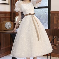 Sweet A line sequins short prom dress - Thumbnail 5