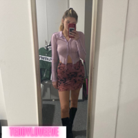 Cute Sexy 90s Retro Vintage Tie Dye Mesh Ruffle Trim A-line Mini High Waisted Skirt Aesthetic Goth E-Girl Kawaii Korean Japanese Harajuku Streetwear - Thumbnail 9