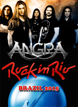 ANGRA Live At The Rock In Rio, Brazil 2015 DVD