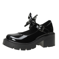 JK Bowknot Patent Shoes - Thumbnail 2