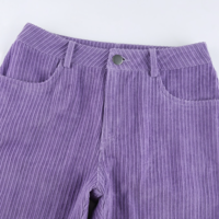 VIOLET CORDUROY PANTS - Thumbnail 3
