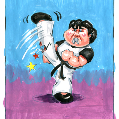 Kung drew/ hy kick color rough - nintendopes series 2 2021 - Thumbnail 3