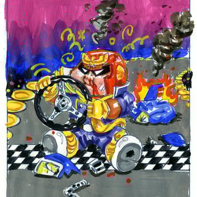 Jeff-zero / val con punch color rough - nintendopes series 2 2021 - Thumbnail 3