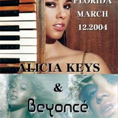 Alicia keys & beyonc knowles florida march 12.2004 dvd