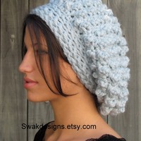 London Slouchy Wool Hat - Thumbnail 1