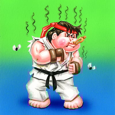 Reek yu / blake belt final art - nintendopes series 2 2021 - Thumbnail 2