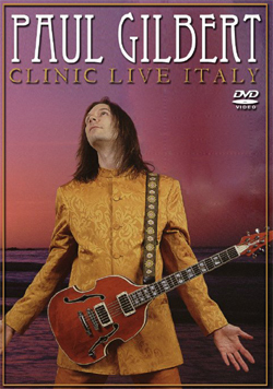 PAUL GILBERT CLINIC LIVE ITALY 11.5.1998 DVD