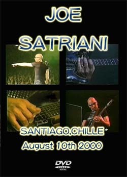 JOE SATRIANI SANTIAGO,CHILLE August 10th 2000 DVD