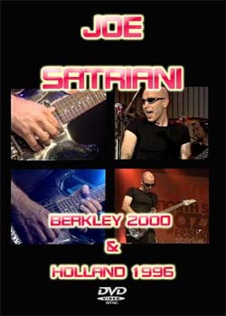 JOE SATRIANI BERKLEY 2000 & HOLLAND 1996 DVD