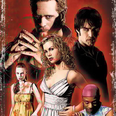 True blood 1 artist print