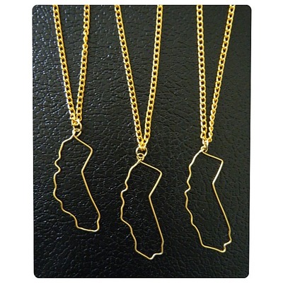 (rillest) handmade california necklace