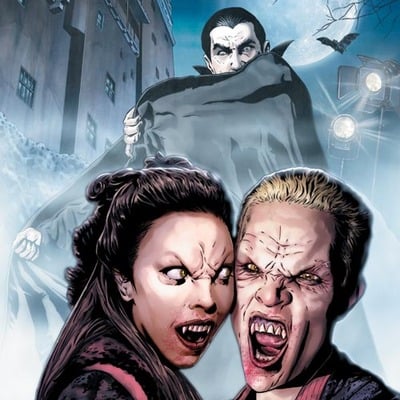 Spike vs. dracula 2 artist print