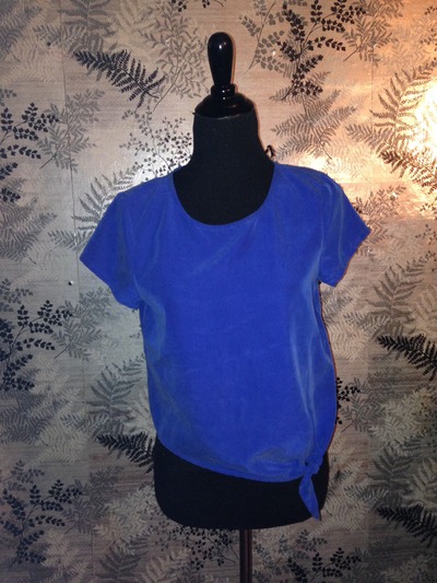 Blue Cropped Top 