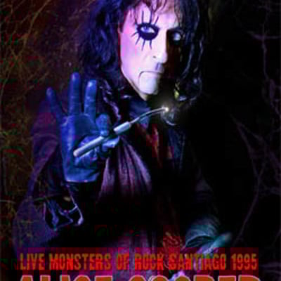 Alice cooper live monsters of rock santiago 1995 dvd