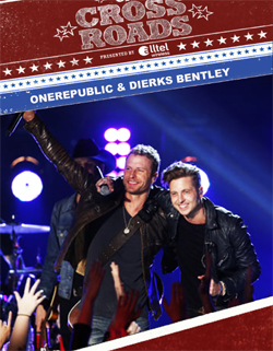ONEREPUBLIC & DIERKS BENTLEY CMT Crossroads 03.21.2014 DVD
