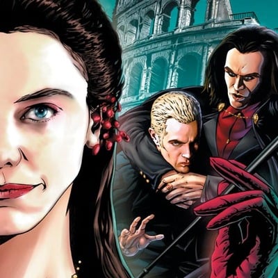 Spike vs. dracula 4 artist print