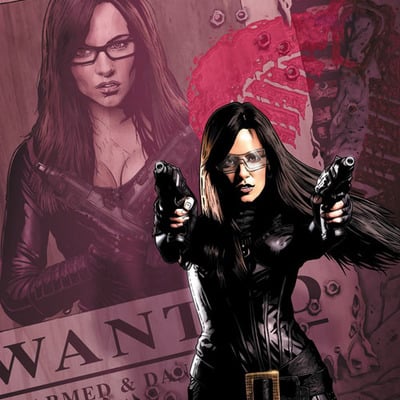 Gi joe rise of cobra baroness artist print