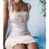 Fashion Temperament Women'S Chiffon Wrapped Dress - Thumbnail 1