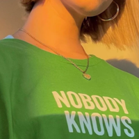 Free Shipping-"NOBODY KNOWS" TEE - Thumbnail 1