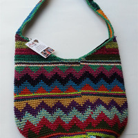 Kenya Crochet Bag - Guatemala  - Thumbnail 1