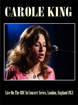 CAROLE KING Live On The BBC In Concert Series, London, England 1971 DVD