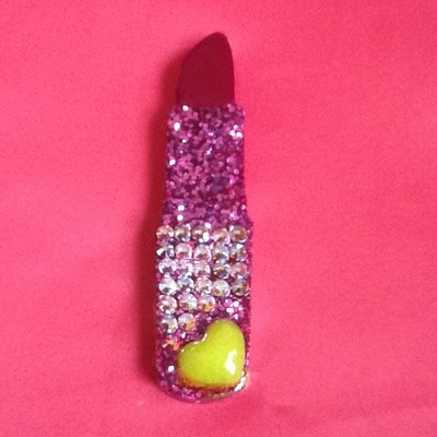 Swarovski lipstick ring