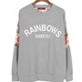 Sweet RAINBOWS 3D lace floral pullover sweater-4