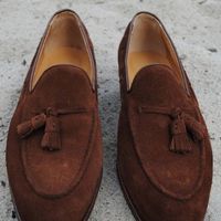 Chocolaty Tassels Loafers Ideal Choice For Formal Dress Up Shoes - Thumbnail 1