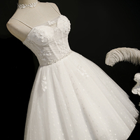 Cute tulle short A line prom dress party dress - Thumbnail 3