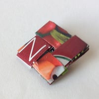 Earth Friendly Brooch in Yummy Red - Thumbnail 2